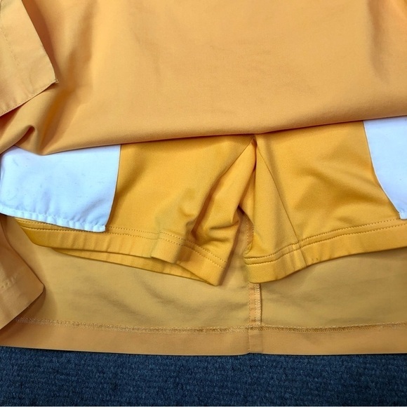 Adidas golf skort apricot orange 10 - Picture 4 of 6
